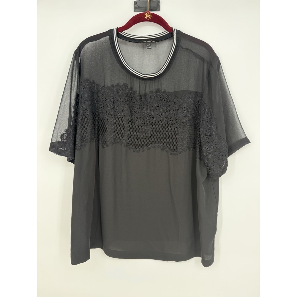 Lane Bryant Women's Top Size 18/20 Black